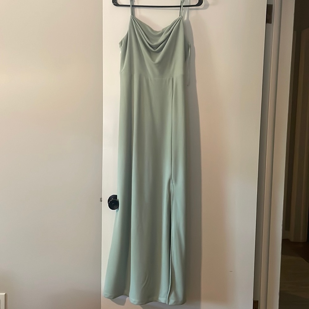 Birdy Grey Ash Dress Crepe Sage Small